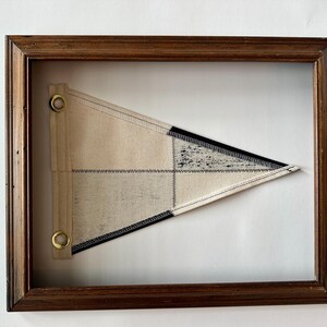 Black Signal Checkered - Pennant Sailing Flag image 2