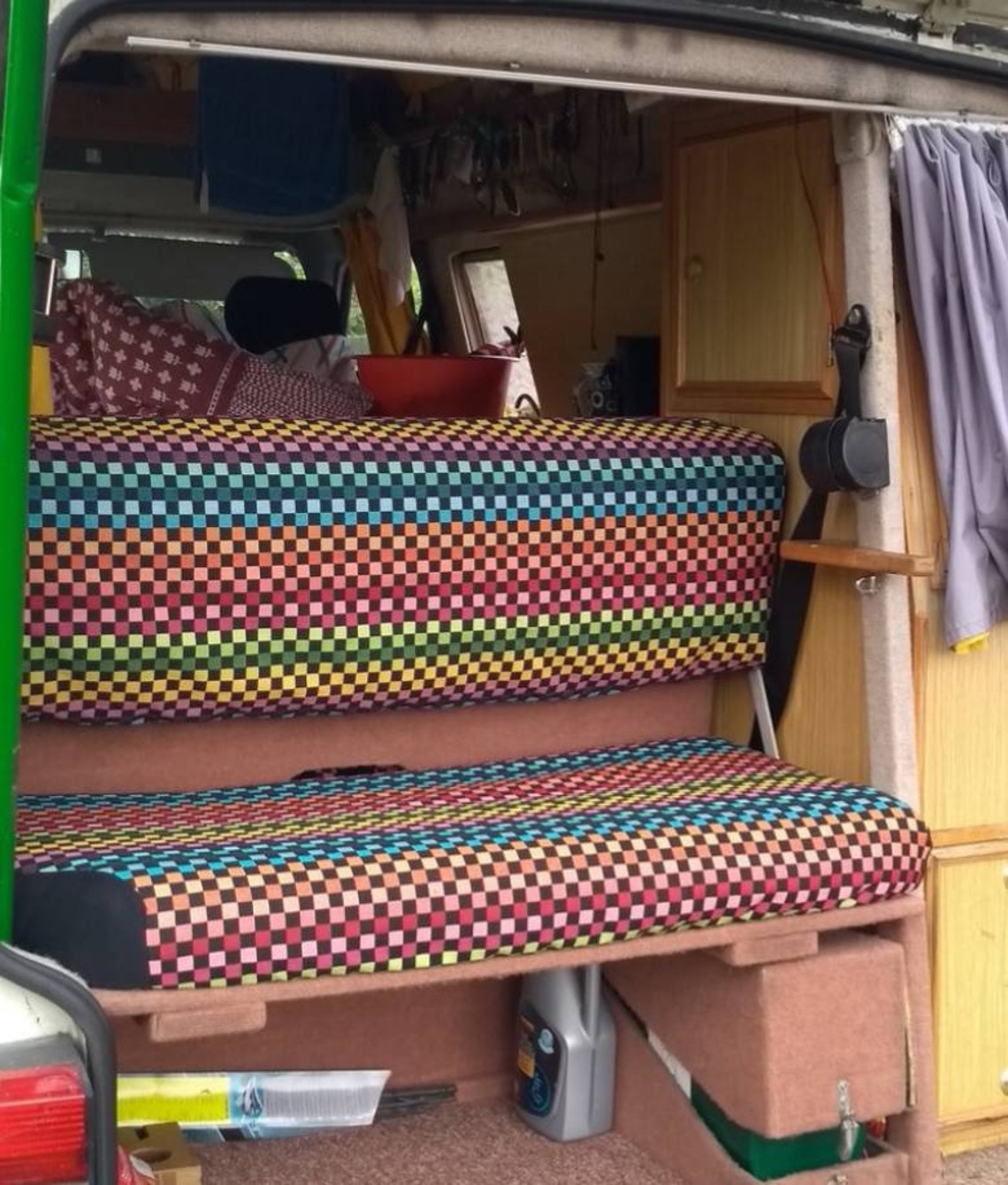 VW Transporter rock and roll seat covers. Custom Made RnR Etsy