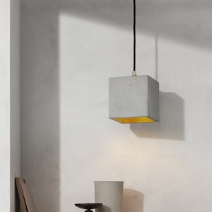 Concrete Pendant Light B1 Medium image 1