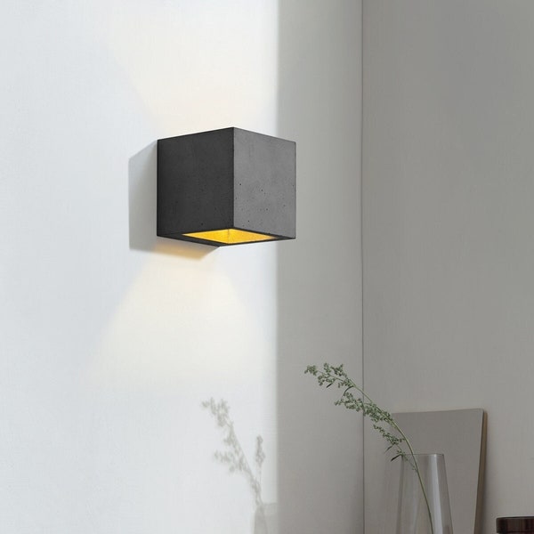 Concrete Wall Light [B9]dark - Small