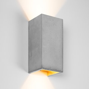 Lámpara de pared de hormigón [B8] Minimalista salón comedor cocina