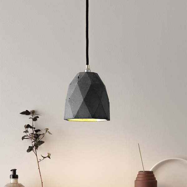 Concrete Pendant Light [T1]dark