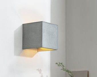 Beton Wandlampe [B3] Minimalistisch Wohnzimmer Esszimmer Küche