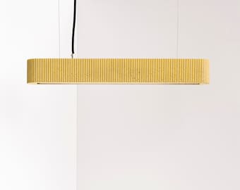 Concrete pendant light [S4] pleated and colorful minimalist living room dining room kitchen