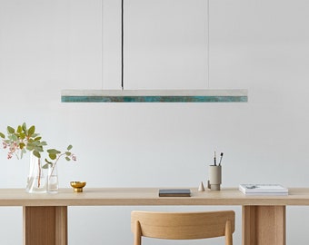 Pendant Lamp | Concrete & Oxidised Copper | Dining Room | GANTlights | LED