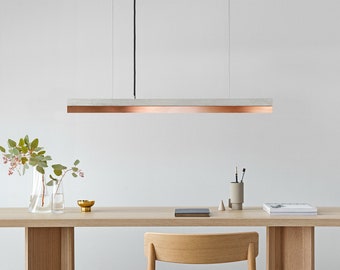 Hängeleuchte | Beton & Kupfer | Hängelampe | Pendelleuchte | Wohnzimmer | GANTlights | LED | Dimmbar | C2