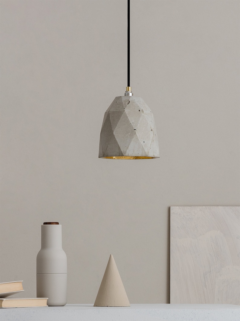 Concrete Pendant Light T1 image 7