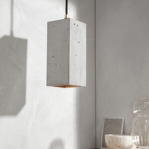 Concrete Pendant Light B2 image 2