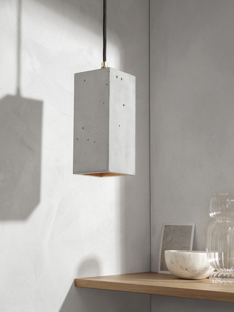 Concrete Pendant Light B2 image 2