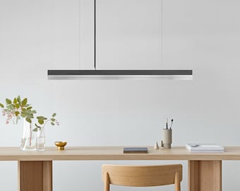 Pendant Lamp | Concrete & Stainless Steel | Dining Room | GANTlights | LED