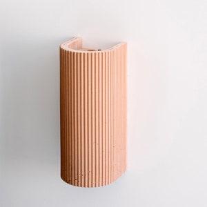 Concrete wall lamp [S3] pleated and colorful Minimalist living room dining room kitchen