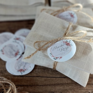 Wedding favors, communion favors, sugared almond bags image 2