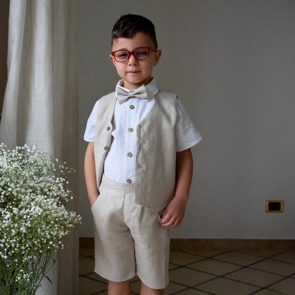 Pageboy complet, baptême de bébé