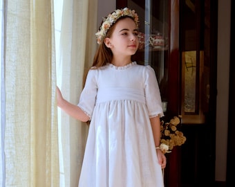 First holy communion dress, Flower girl dress