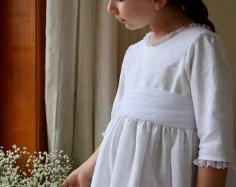 First holy communion dress for girls, Flower girl dress