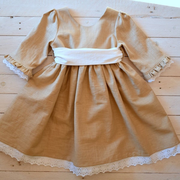 Robe formelle pour fille, robe de demoiselle d'honneur