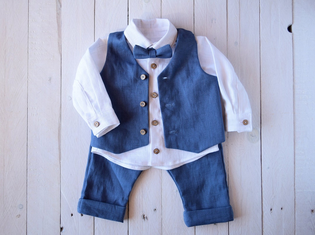 Baby Baptism Suit Baby Ceremony Suit Etsy