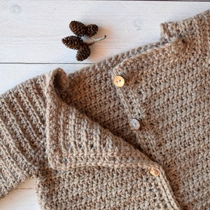 Alpaca Sweater, Baby sweater, Wool jumper image 4