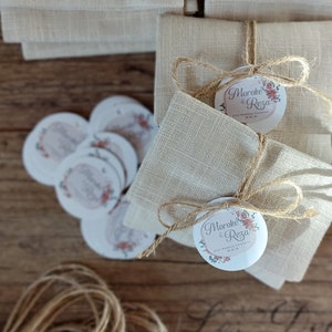 Wedding favors, communion favors, sugared almond bags image 4