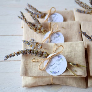 Bruiloftsbedankjes, confettizakjes, naamkaartjes voor bruiloften
