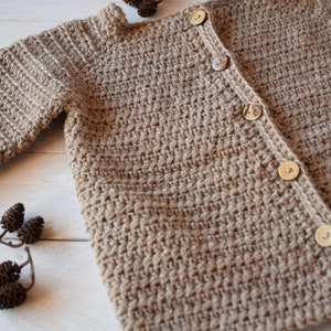 Alpaca Sweater, Baby sweater, Wool jumper image 5