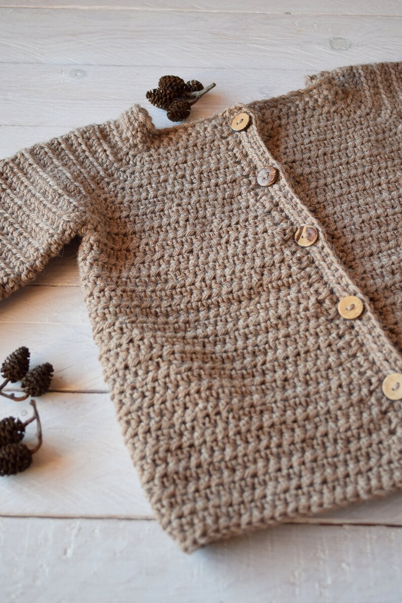 Alpaca Sweater, Baby sweater, Wool jumper image 5