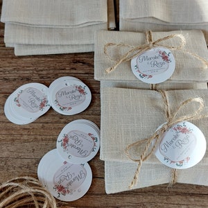 Wedding favors, communion favors, sugared almond bags image 3