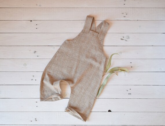 linen dungarees baby