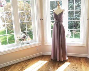 Wedding Guest Dress Mauve Tulle Dress Women Mauve Tea Length Dress  Sleeveless Dress for Women Collar Neck Dress Bridesmaid Dresses - Etsy