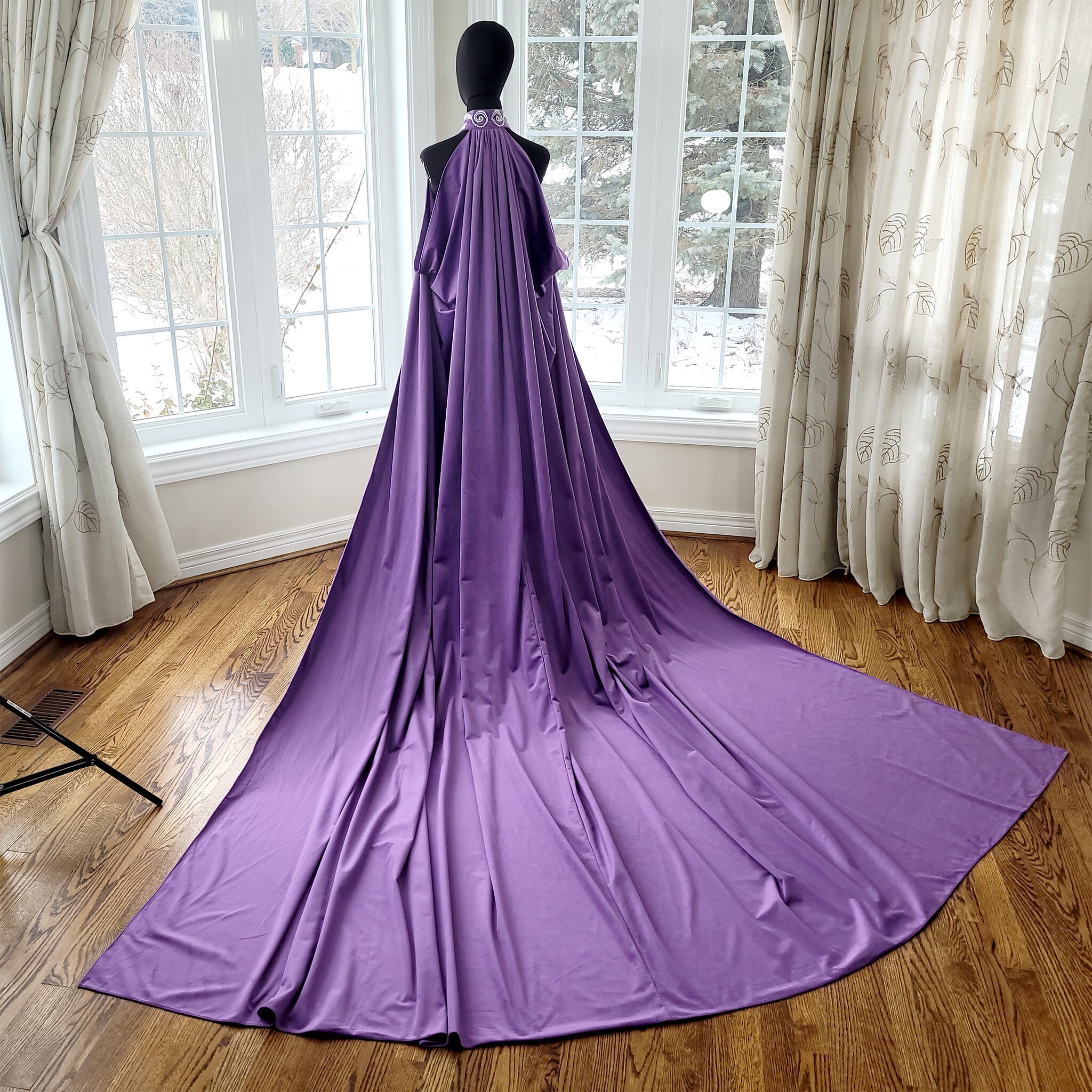 purple medieval wedding dress Fairytale Lace Medieval Wedding Dresses Long Sleeves Forset Princess Bridal Gown Lavender Olive Green Tulle A-Line Long Vintage Victorian Bride Dress