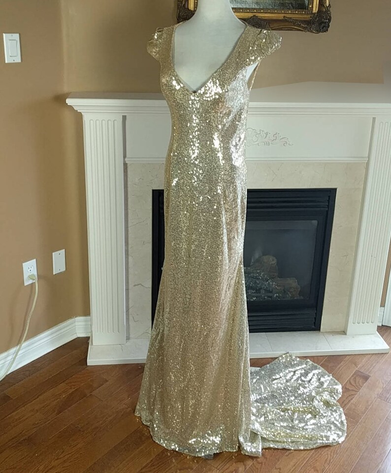 sequin champagne