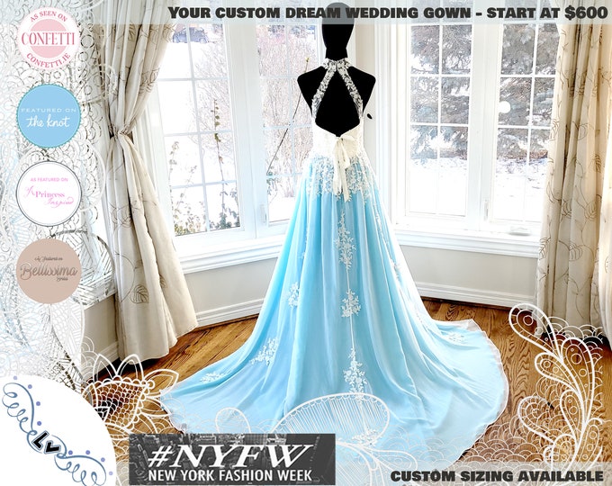 Harper Blue 3D Floral Embellished Midi Dress - Chic Event & Wedding Guest Attire main image 0