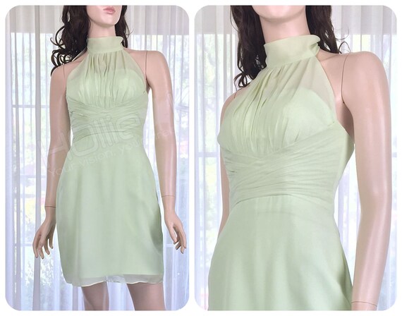 Pale Green Bridesmaid Dresses