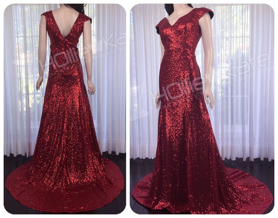 red formal dress canada