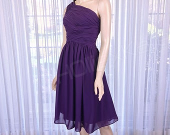 Purple Bridesmaid Dress Dark Purple 
