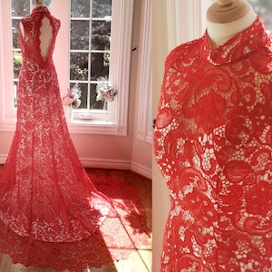 Wedding Qipao Dress, wedding cheongsam, Chinese wedding dress, red wedding dress