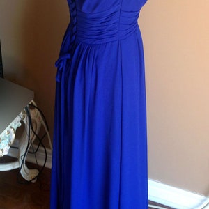 Royal Blue Bridesmaid Dress Long Blue Bridesmaid Dress Boho - Etsy