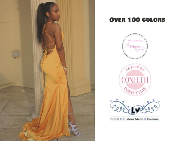 Mermaid Prom Dress Custom Prom Dress 