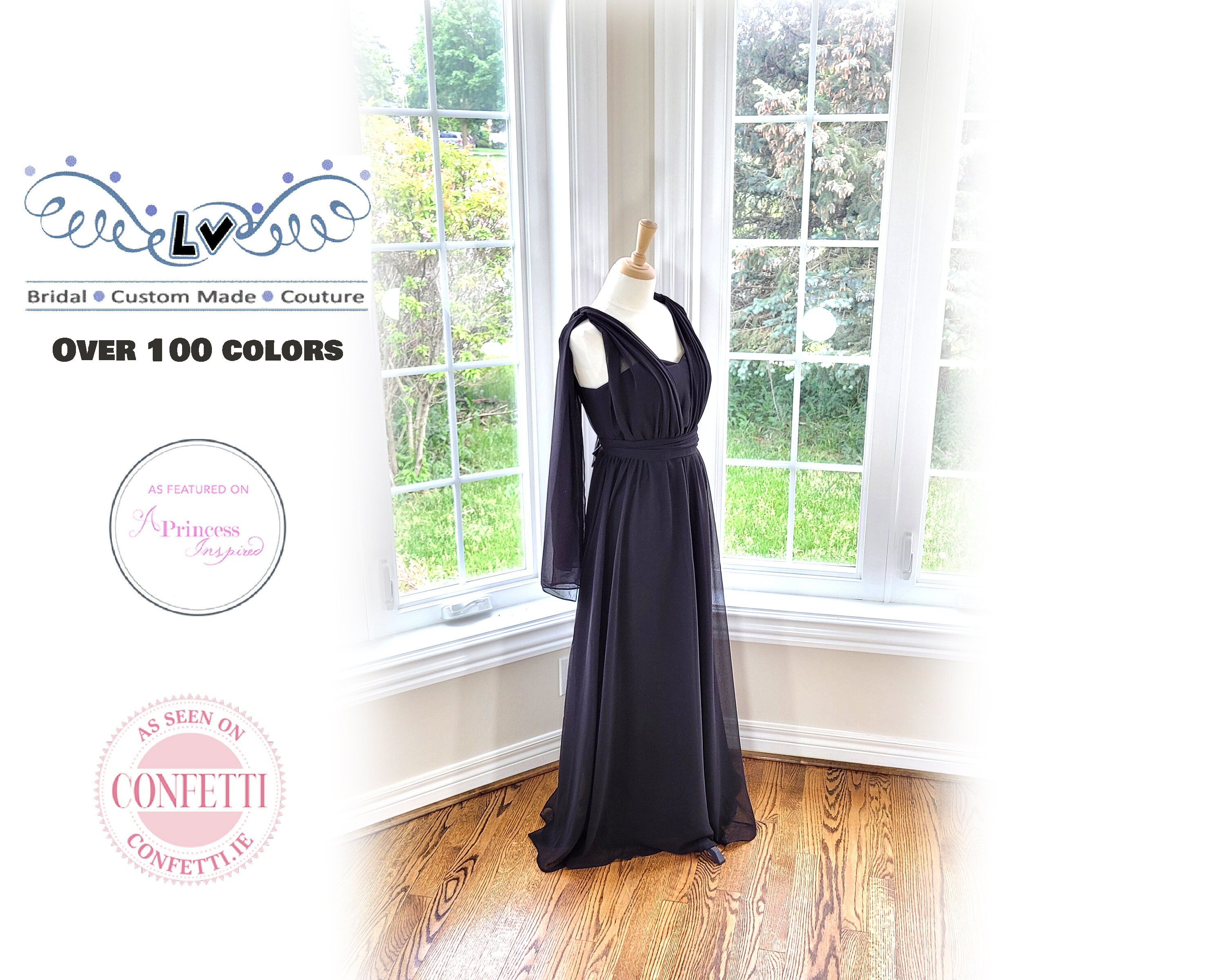 black multiway dress Boden Women's Multiway Jersey Maxi Dress in Black