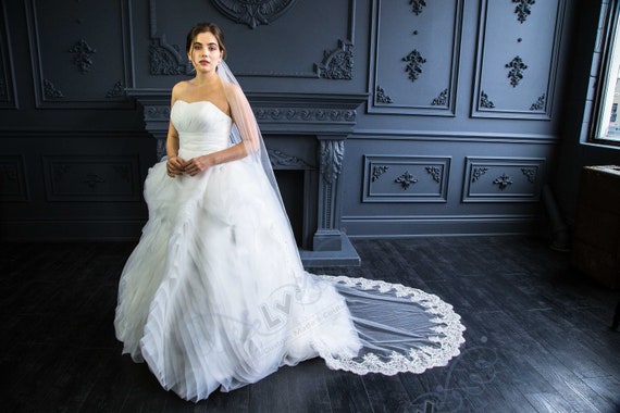 Customize Wedding Veil Design By You Made By Us Etsy