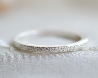 Sterling Silver Pet Nose/Paw Print Ring: Personalised Memorial Keepsake