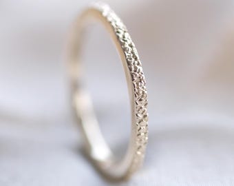 Solid Gold Pet Nose Print Ring: Personalised Dog Memorial