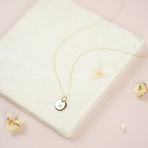 Personalised disk necklace discount