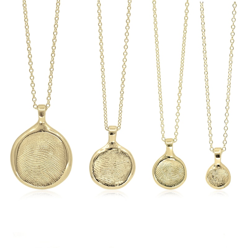 Fingerprint Pendant - Etsy