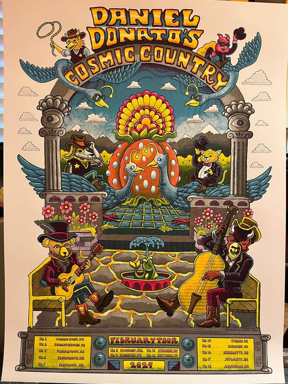 Daniel Donato’s Cosmic Country February Tour 2024