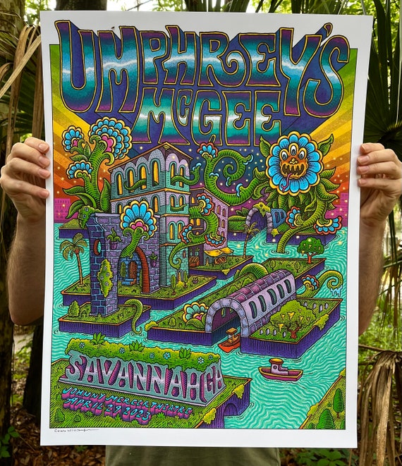 Umphrey’s McGee Savannah Poster