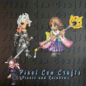 Final Fantasy Inspired Perler Wall Art - FF10