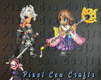 Final Fantasy Inspired Perler Wall Art - FF10
