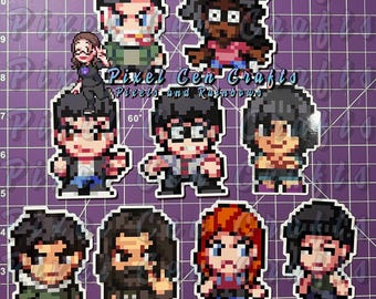 DBD Inspired Survivor Pixel Chibi Stickers