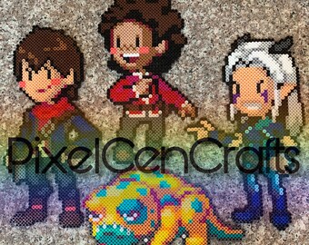Dragon Prince Inspired Perlers